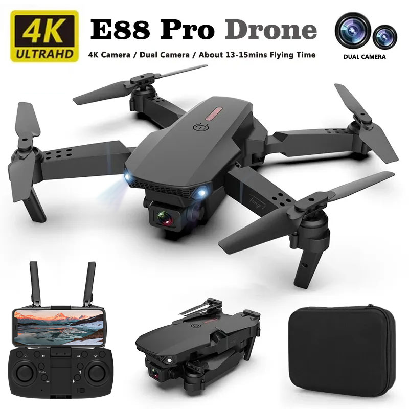Eachine Drone E58 - E88pro drone profissional dron fluxo óptico
