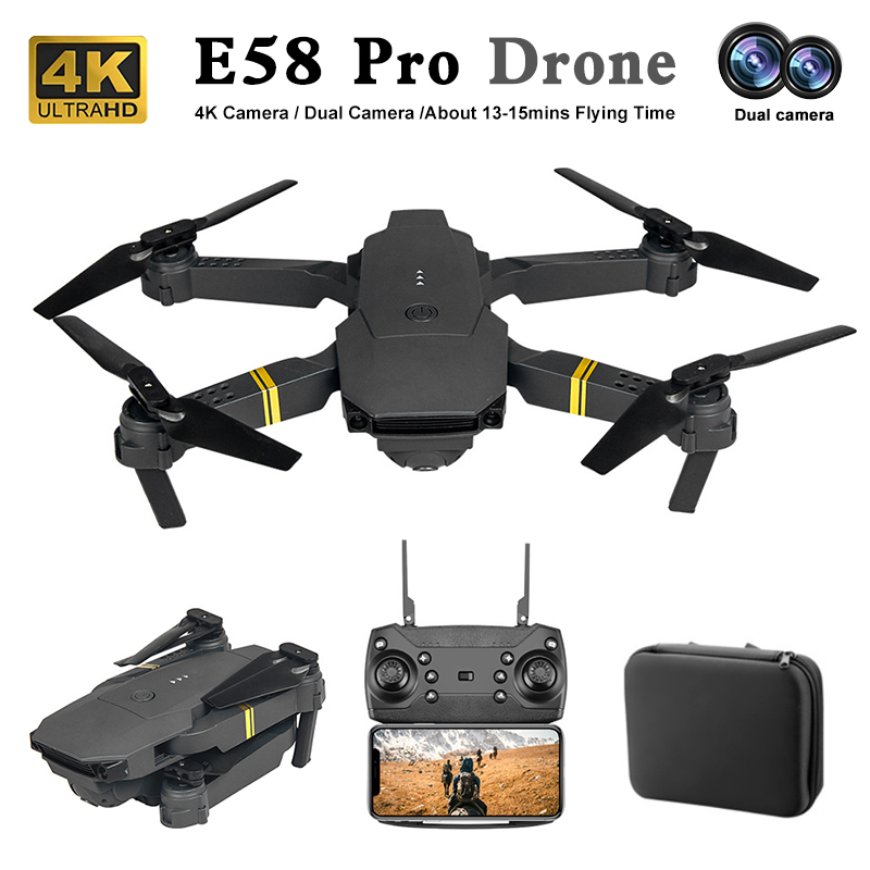 Nova fotografia aérea profissi - Eachine Drone E58 avaliação e preço